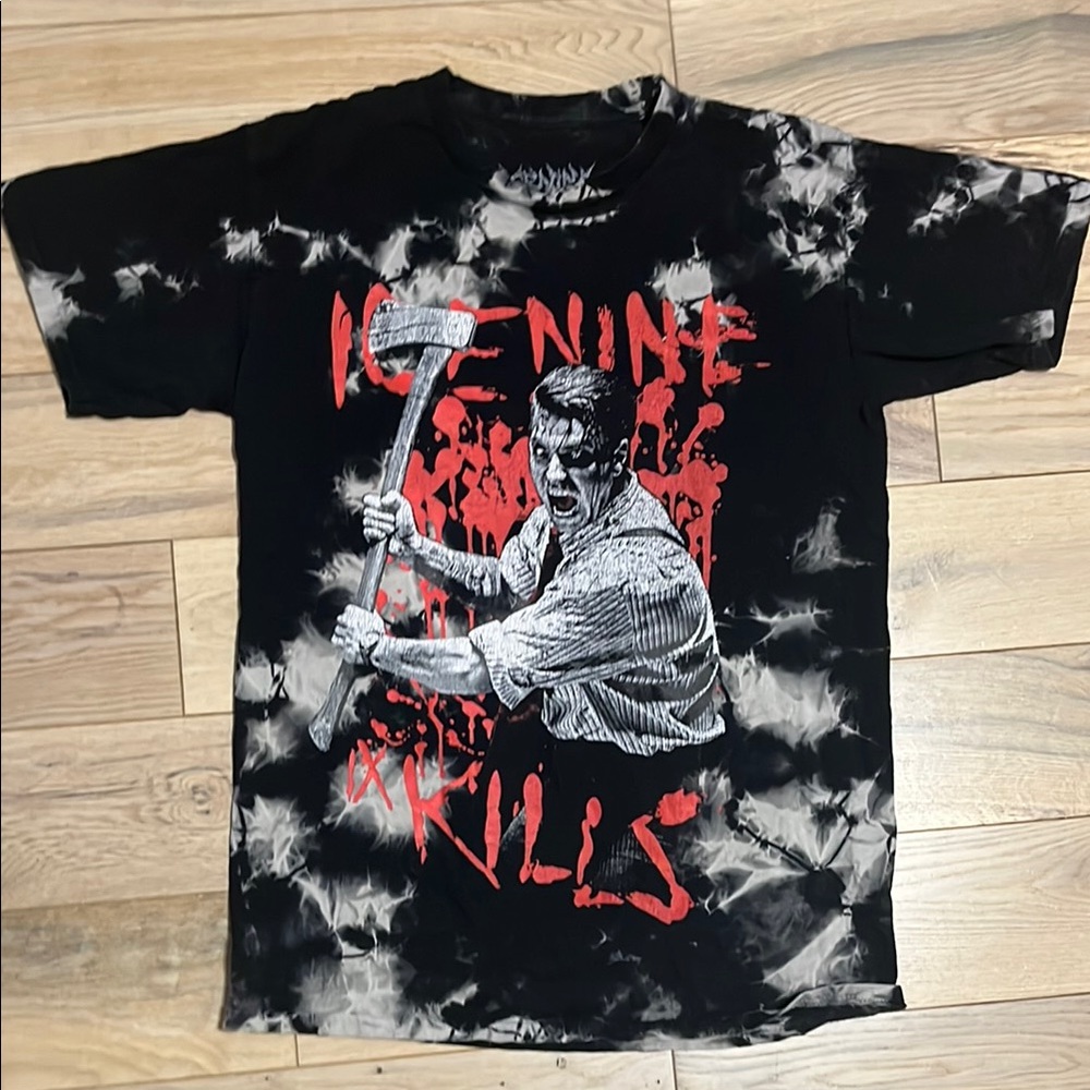 Black and White Graphic Tee Ice Nine Kills